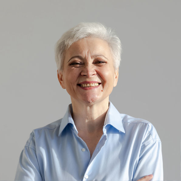 Verified MetaGlucent customer Rebecca P., 52 — improved glucose readings testimonial
